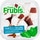 Frubis Coco Fresco Cortado embalagem 100 g