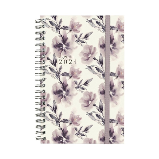 Agenda año 2024 Espiral You E5 - 117x181 semana vista horizontal Zen Finocam multicolor multilingüe.