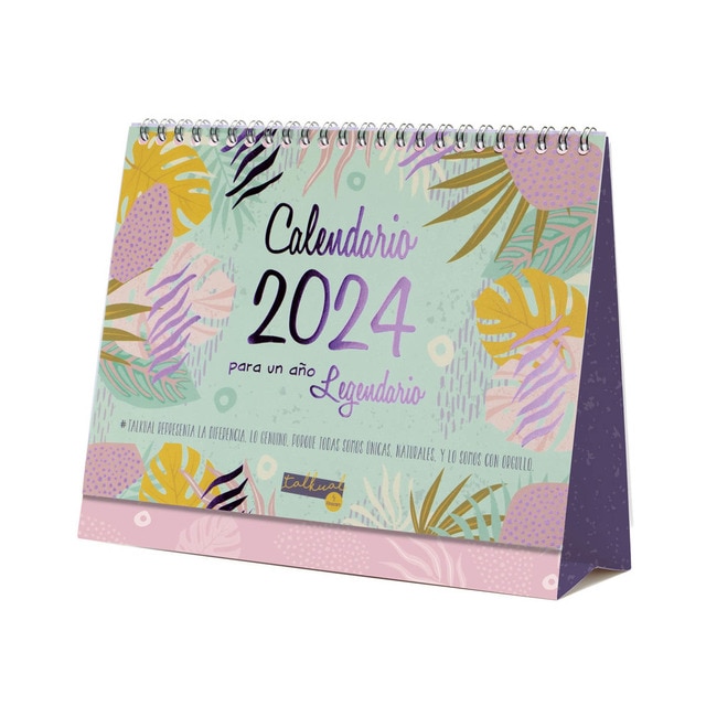 Calendario sobremesa año 2024 Talkual S - 210x150 Finocam