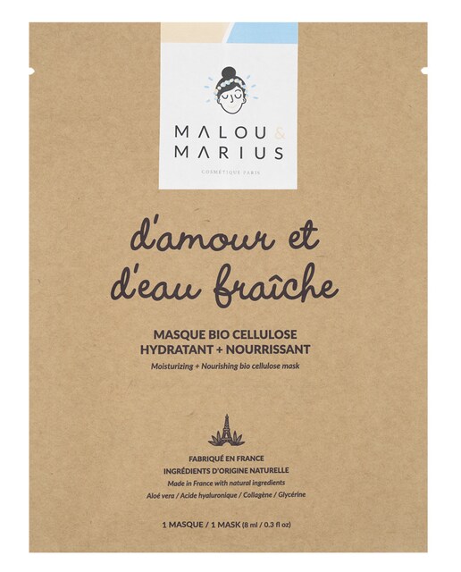 Malou & Marius – Mascarilla D’amour et d’eau fraîche Malou & Marius.