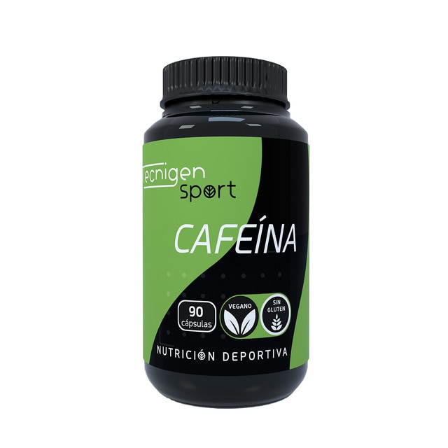 Bote 90 cápsulas Cafeína TecniGen Sport