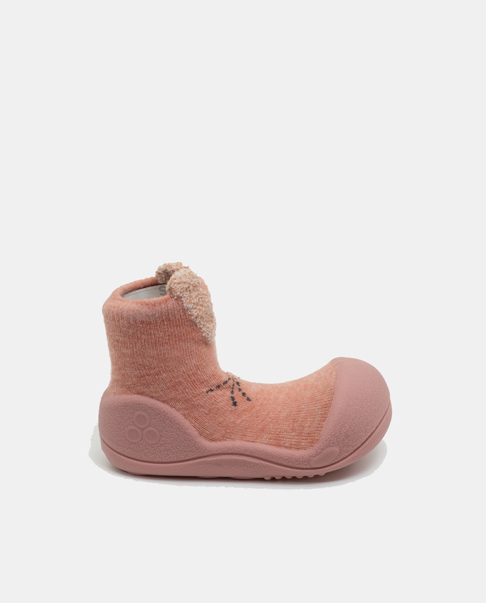 Imagem 0 de Pantufas de Bebé com Desenho de Coelho e em Algodão
