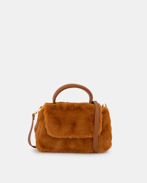 Petit sac outlet a main marron