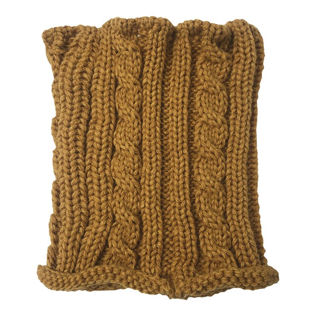 Fred & Rita – Cuello bufanda Fred & Rita para perros. Mostaza Talla 40 cm