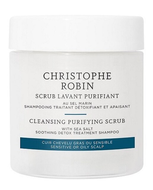Christophe Robin – Exfoliante Scrub Lavante Purificante de Sal Marina 75 ml.