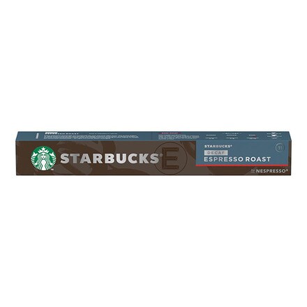 Estuche 10 cápsulas café espresso descafeinado intensidad 11 compatibles con máquinas Nespresso