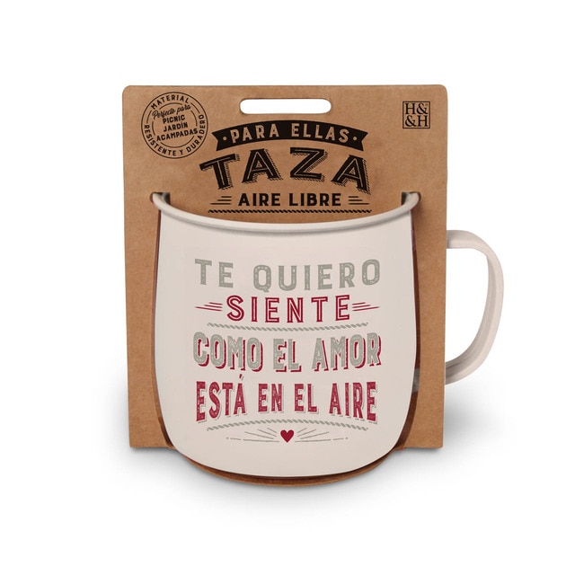 Taza aire libre History&Heraldry Te quiero.
