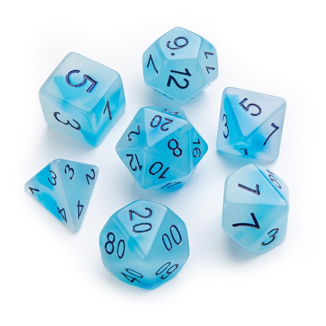 Juego de mesa Dados rol set-7 Icy Crumbs ASMODEE.