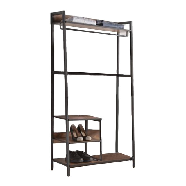 Parabán Vestidor con Balda L + 2 Baldas M
