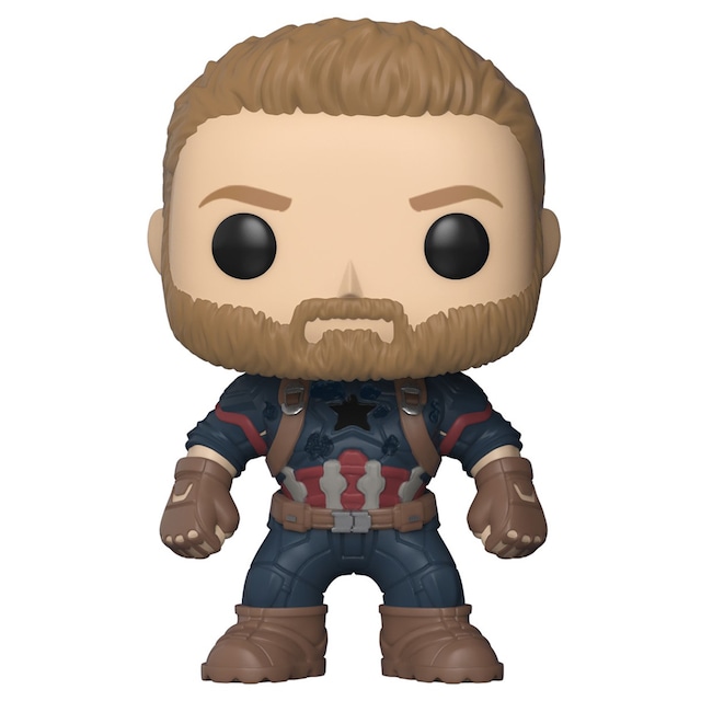 Figura Funko POP Marvel Los Vengadores Infinity War Capitán America.