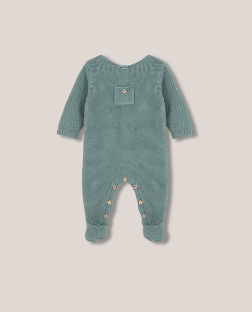 Long knitted romper