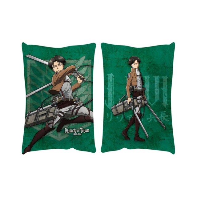 Cojín Levi Ackerman 50 cm Ataque de los Titanes.