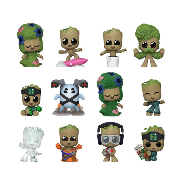 Figura Funko POP Mystery Mini Yo Soy Groot Marvel.