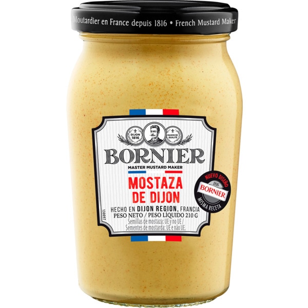 Mostarda de Dijon frasco 210 g