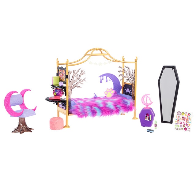 Monster High – Monster High MH Habitación Clawdeen Wolf Mattel.