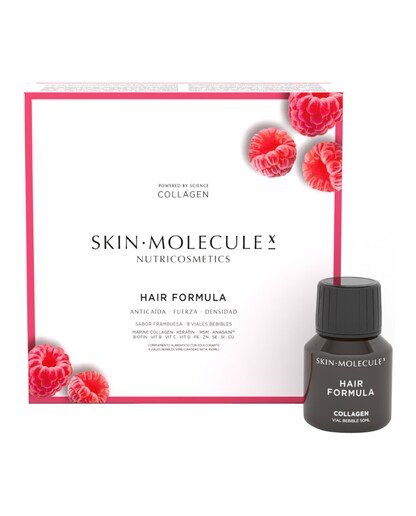 Colágeno bebible capilar Hair Fórmula 450 ml Skin Molecule X