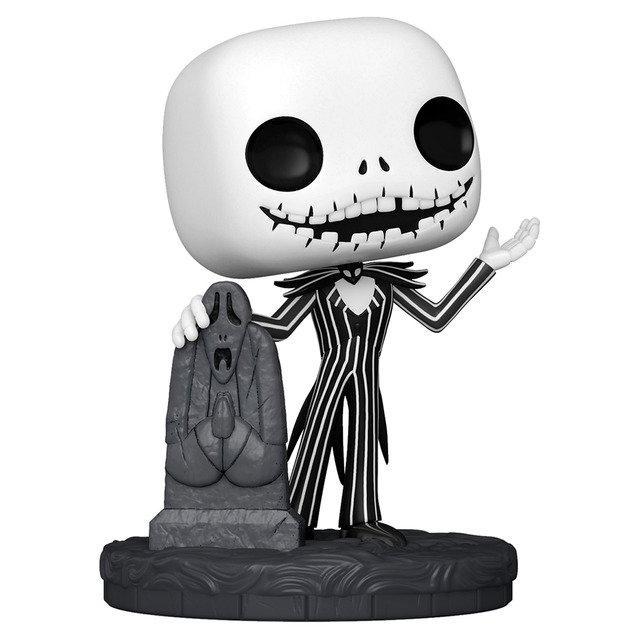 Figura Funko POP Jack con tumba Disney Pesadilla antes de Navidad