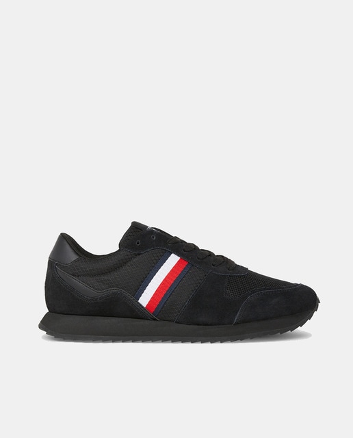 Tommy Hilfiger - Zapatillas de hombre tipo running en ante.
