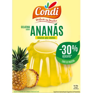 Condi Gelatina de Ananás -30% embalagem 114 g