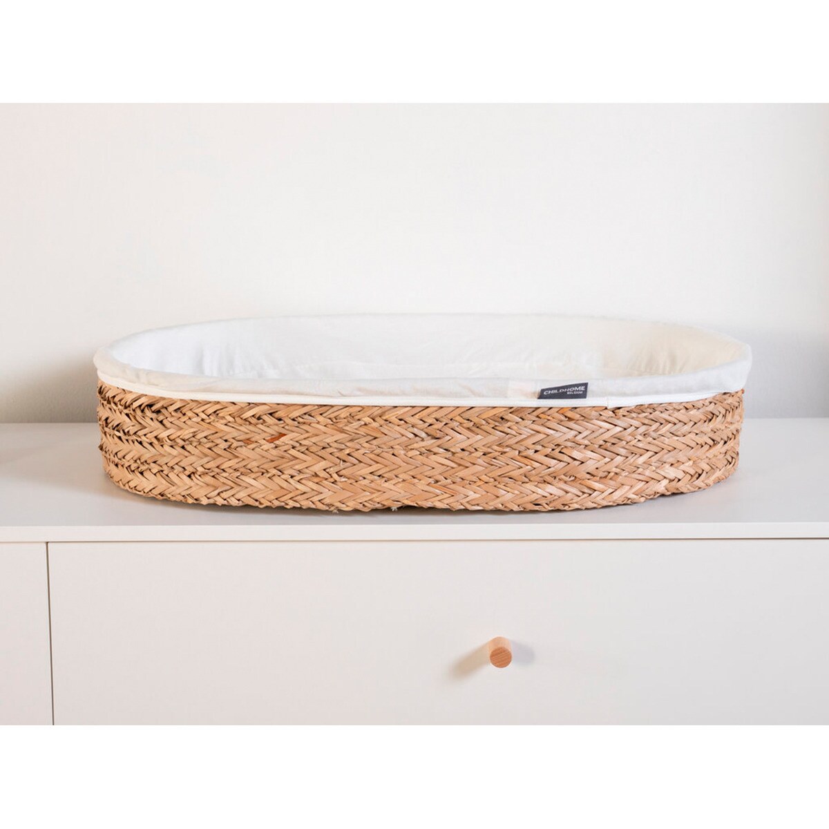 Cesta Muda Fraldas de Vime Multicolor-6