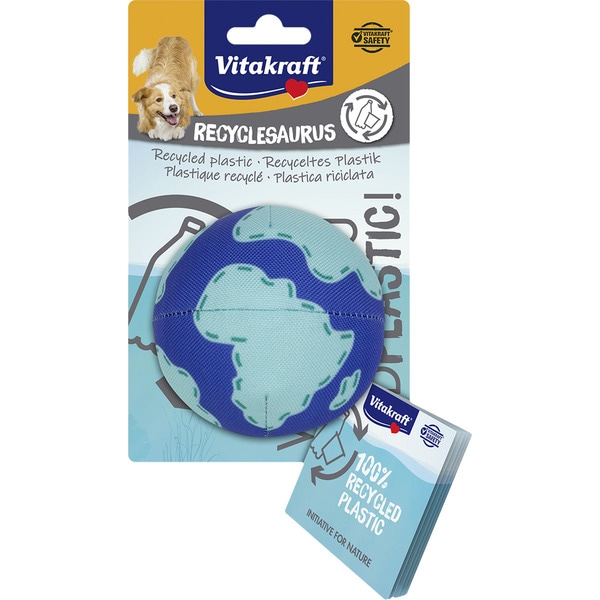 pelota para perros Recyclesaurus 1 unidad