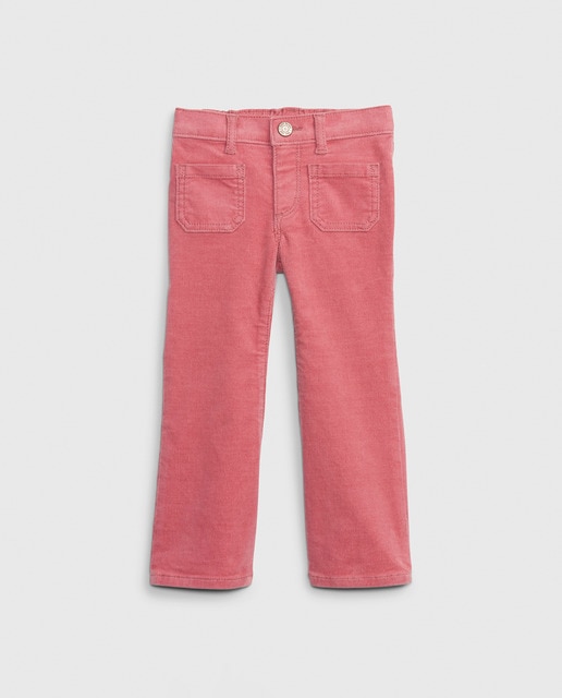 Pantalón vaquero elásticos bolsillos cargo en los laterales