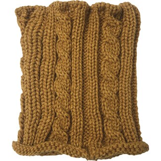 FRED&RITA cuello tejido para perros color mostaza talla 40 1 unidad