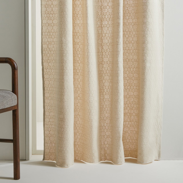 El Corte Inglés Leson curtain made with double strip