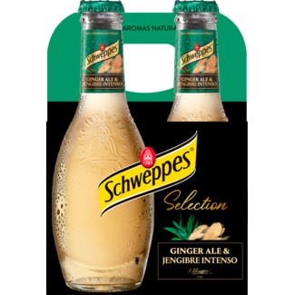 Schweppes Ginger Ale Pack 4 garrafa 20 cl