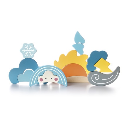 Apilables 4 estaciones Hoy lluvia y Mañana sol 