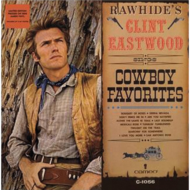 Rawhides Clint Eastwood Sings Cowboy Favorites LPVinilo