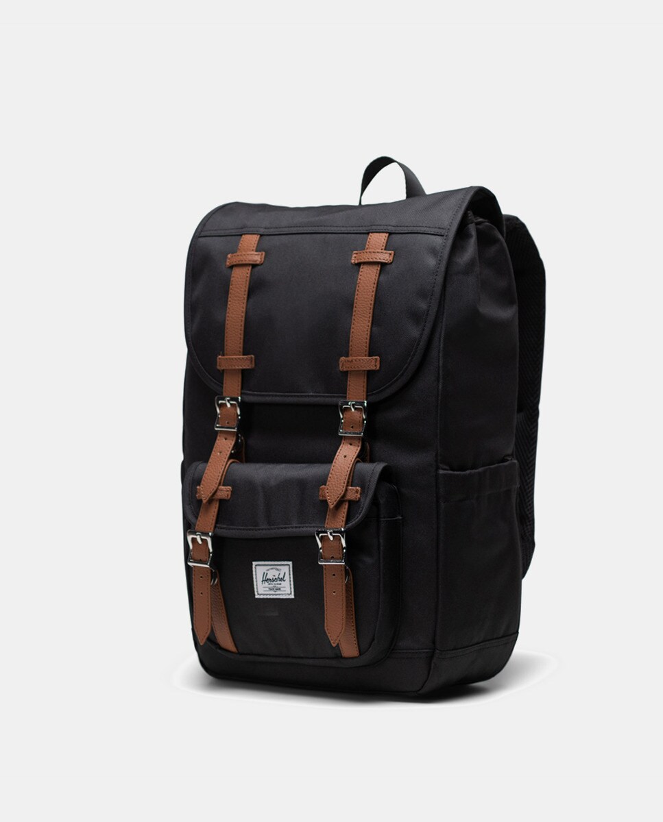 Mochila Little America Mid Backpack Supply - Preto Preto-3
