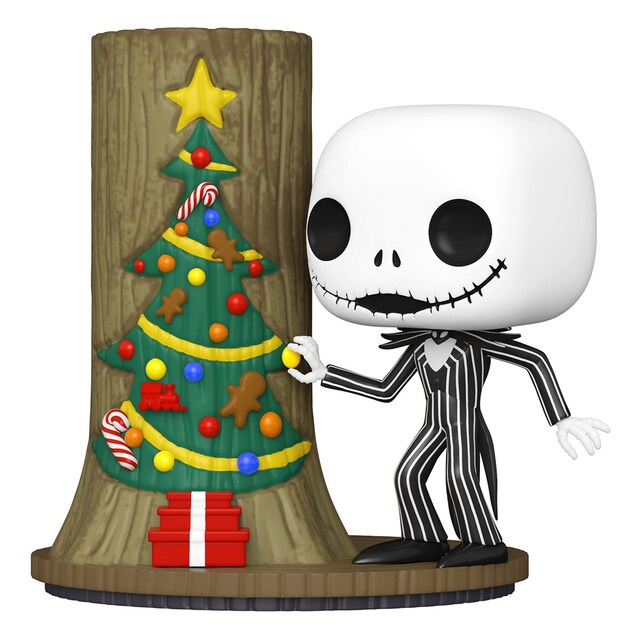Figura Funko Pop Jack con puerta Ciudad Disney Pesadilla Antes de Navidad.