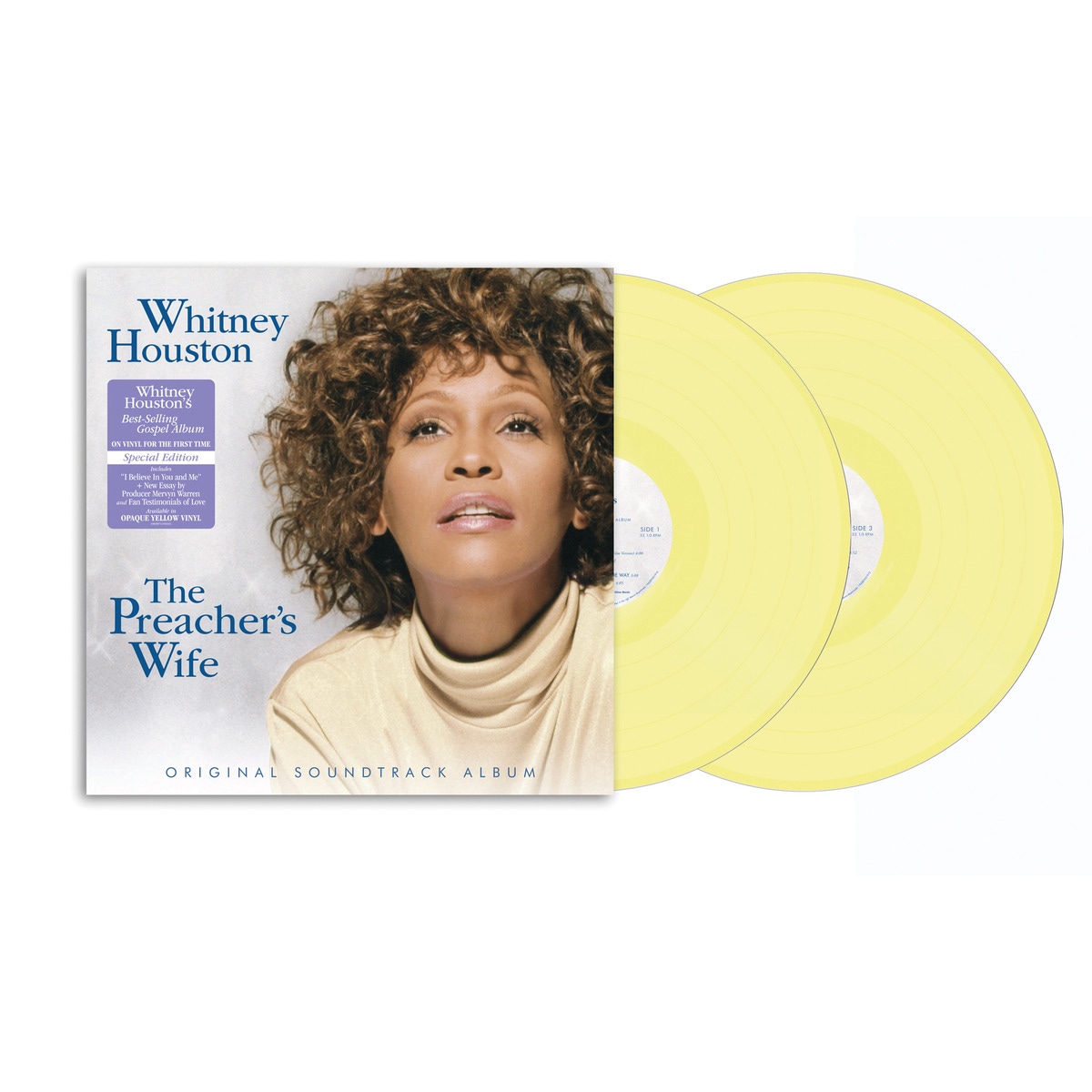 The Preacher's Wife (B.S.O) (Edição Color) (2 LP-Vinil) Amarelo-2