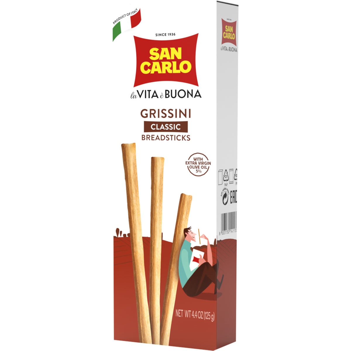grissini classic con aceite de oliva virgen extra
