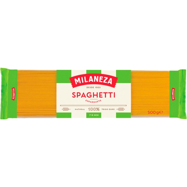 Esparguete embalagem 500 g