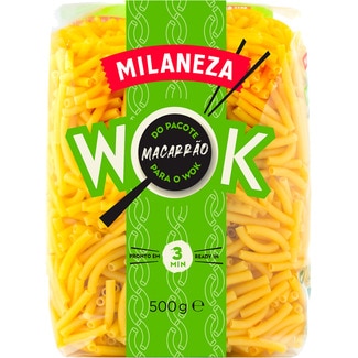 Milaneza Wok Massa Macarrão embalagem 500 g