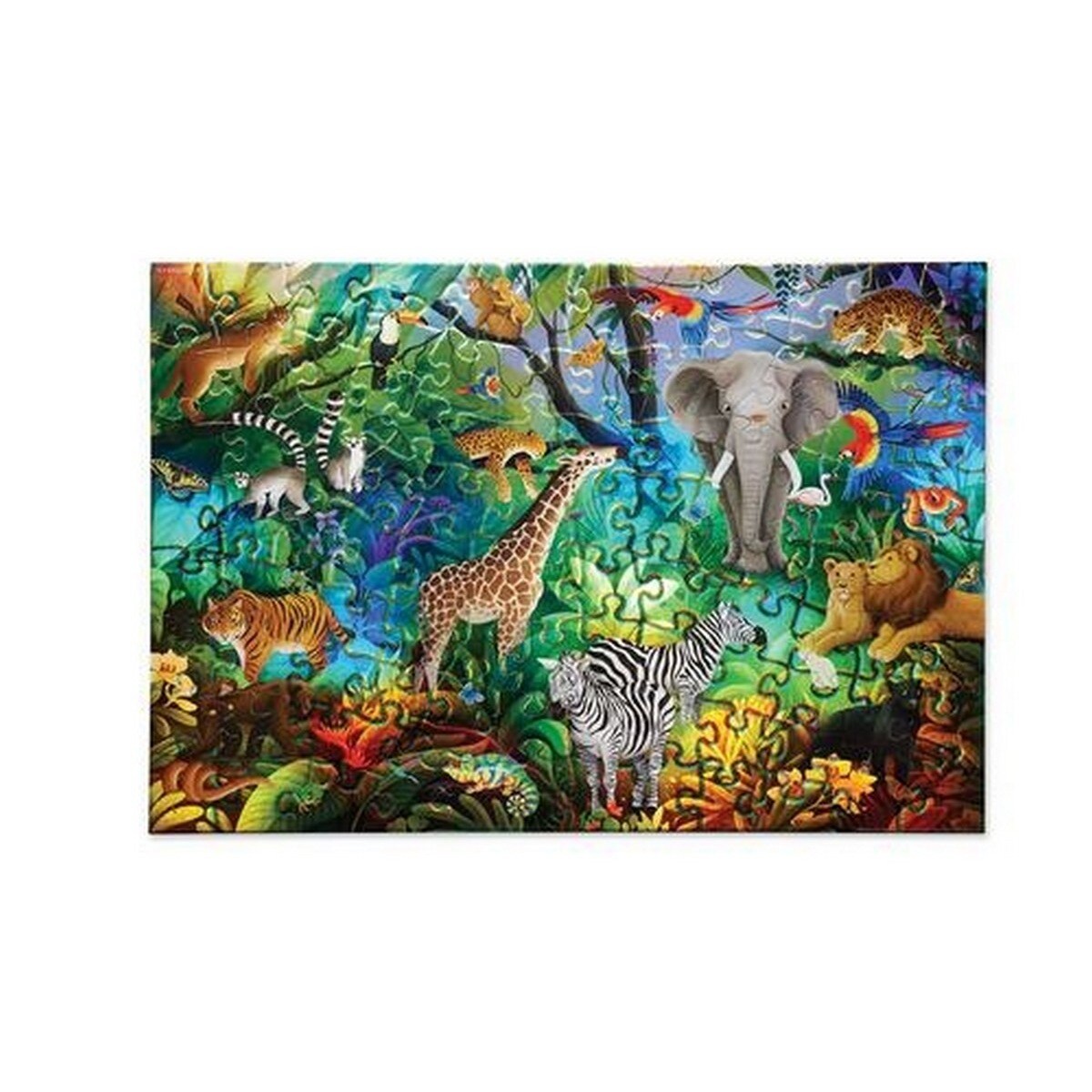 Puzzle Holográfico 100 Peças Jungle Paradise 2