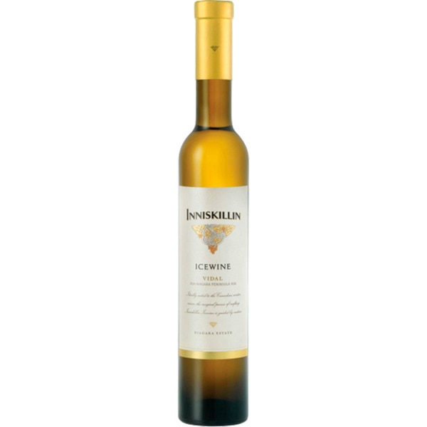 Vinho Branco do Canadá Icewine Vidal Pearl garrafa 37,5 cl
