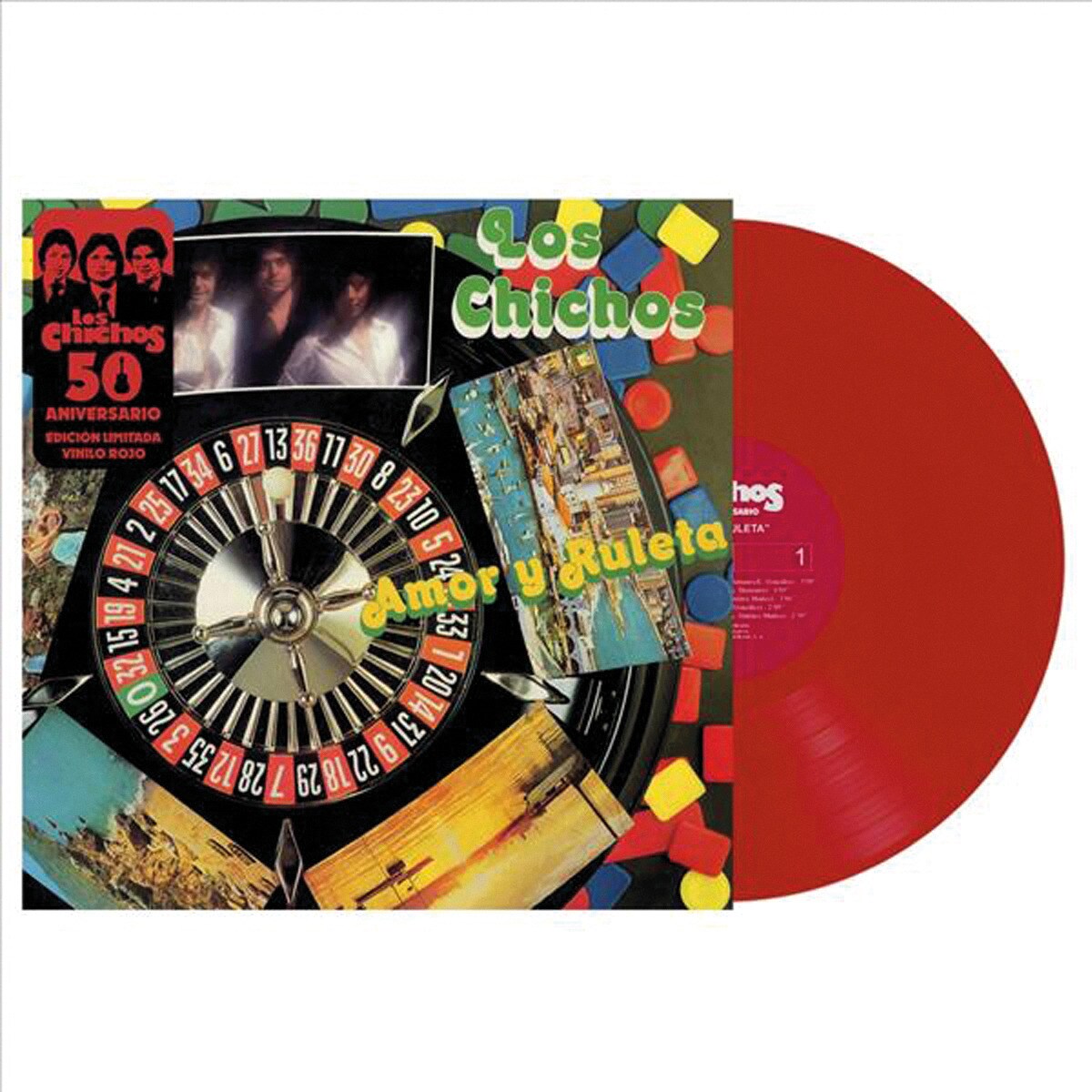 Amor y Ruleta (Edição 50º Aniversario) (Edição Color) (LP-Vinil) Vermelho-2