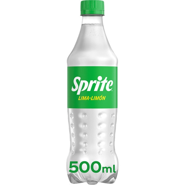 Sparkling lemon-lime soft drink bottle 50 cl