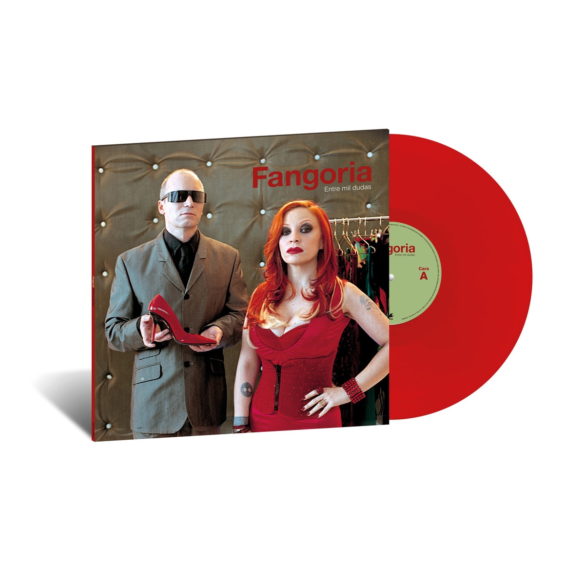 Entre mil dudas (Edição Limitada Color) (LP-Vinil -Maxi) Vermelho-2