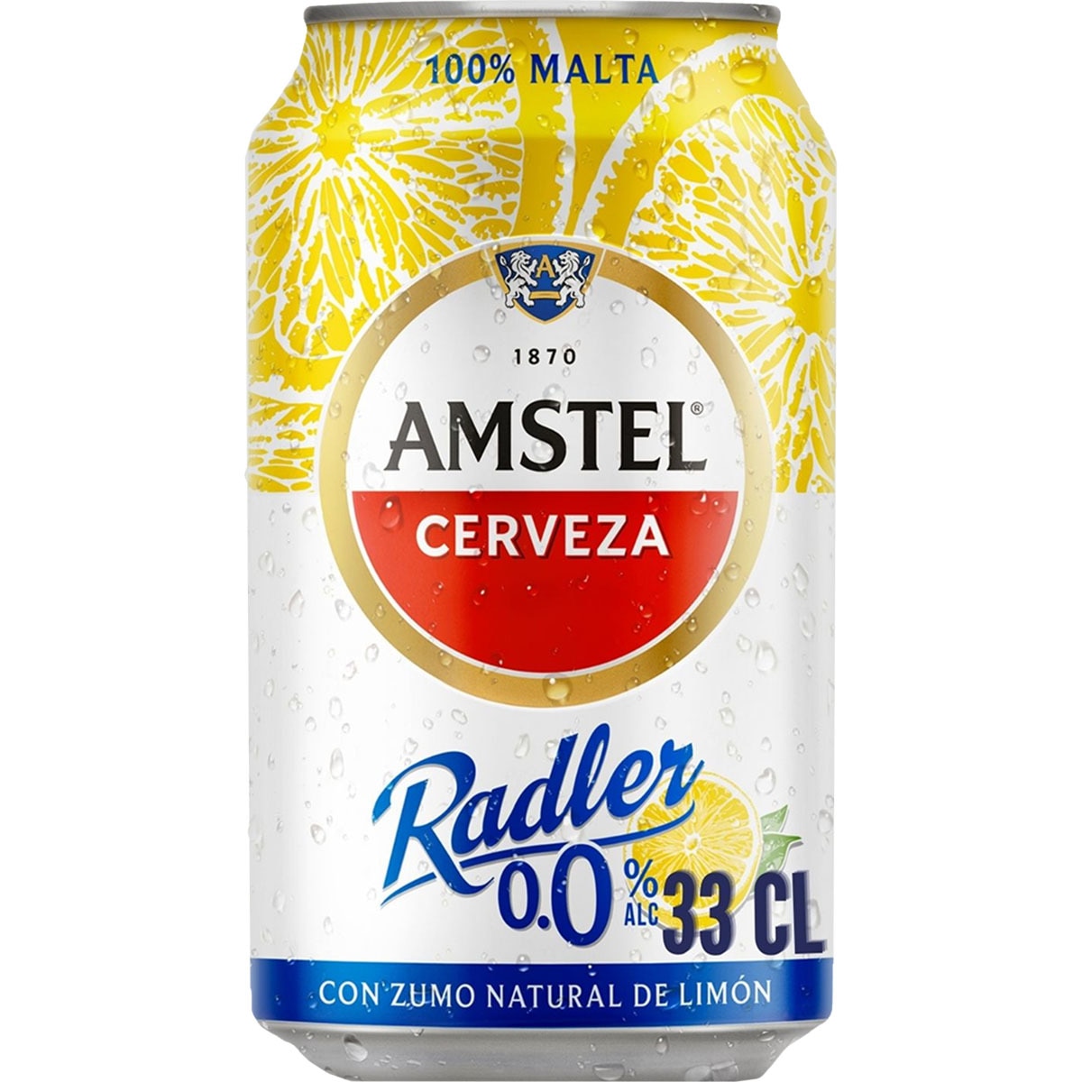 Radler Cerveza Rubia Sin Alcohol Con Zumo Natural De Limón Lata 33 Cl ...