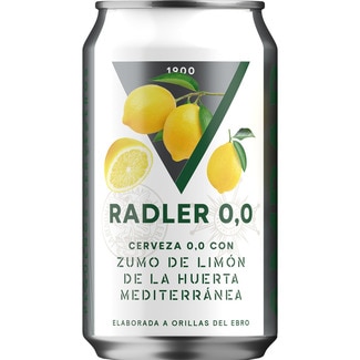 Cerveza rubia sin alcohol con limón AMBAR RADLER 0,0