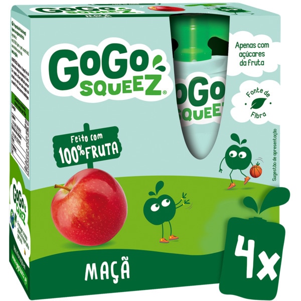 Maçã Pack 4 unidades embalagem 90 g