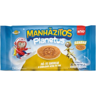 Manhãzitos Bolo Planetus de Banana embalagem 210 g