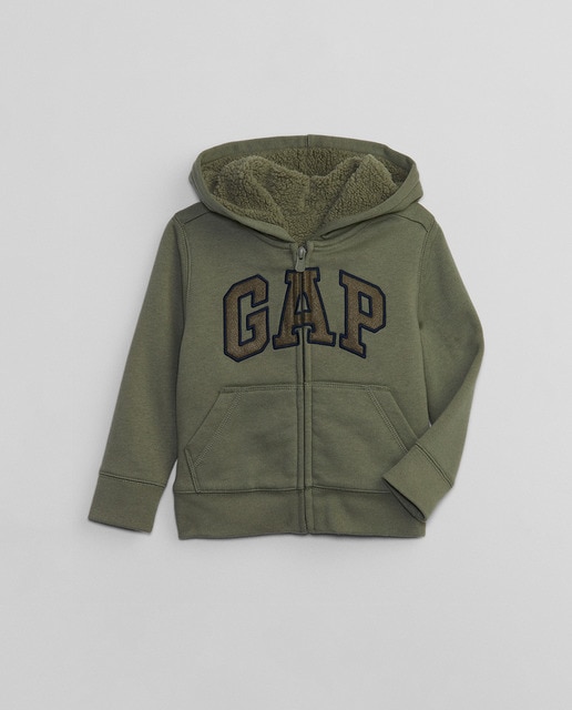 Sudadera de niño con capucha y logo
