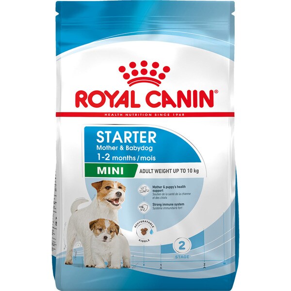 Starter Mother&Babydog Trockenfutter für Hundeweibchen und Mini-Hundewelpen Tasche 4 kg