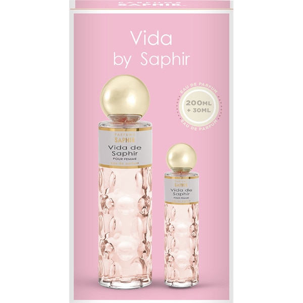 Vida Schuber mit Eau de Toilette für Sie Naturelle Spray 200 ml + Eau de Toilette für Sie Naturelle Spray 30 ml