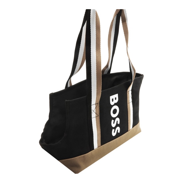 Hugo Boss – Bolso Hugo Boss para perros lona. Negro. Talla S